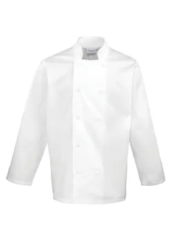 Premier PW657 Chef´s Jacket Long Sleeve Regular Fit miniatuur