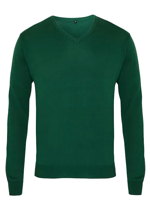 Premier Men´s col en V en maille sweat-shirt