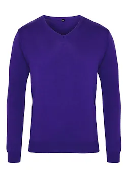 Premier Men´s col en V en maille sweat-shirt thumbnail (vignette)