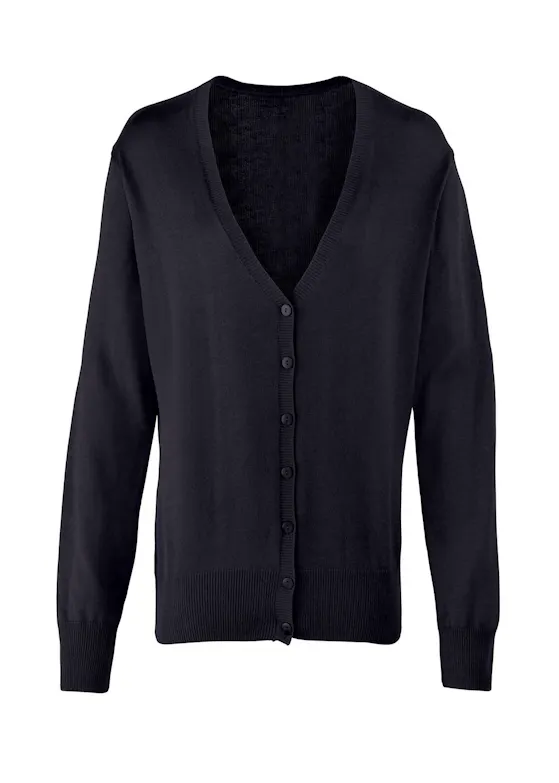 Premier Women's Button-Through Knitted Strickjacke
