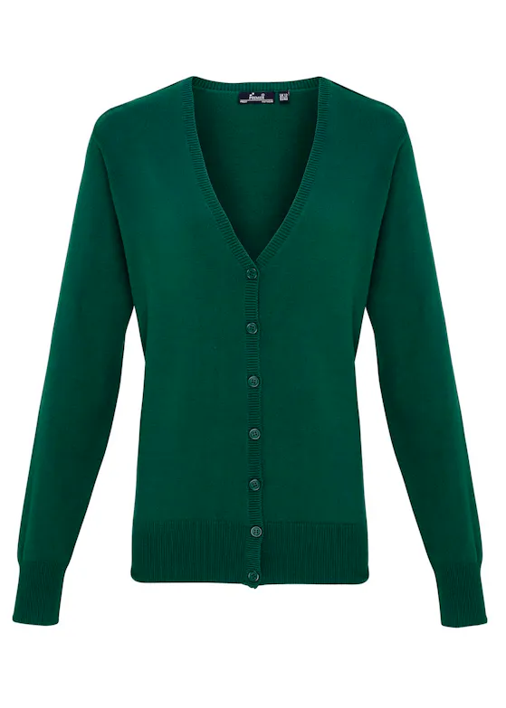Premier Women's Button-Through Knitted Strickjacke