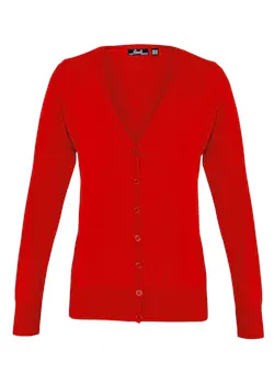 Premier Women´s Button Through Knitted Cardigan miniatuur