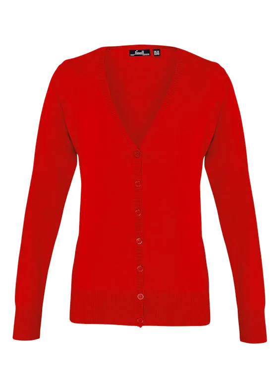 Premier Women's Button-Through Knitted Strickjacke