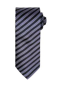 Premier Double Stripe Tie miniatuur