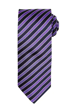 Premier Double Stripe Tie miniatuur