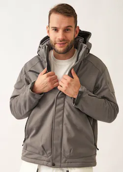 Printer Skeleton Softshell-Jacke thumbnail