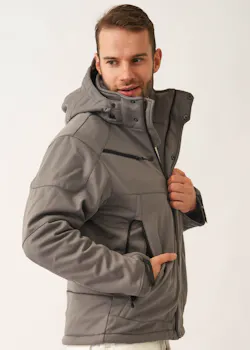 Printer Skeleton Softshell-Jacke thumbnail