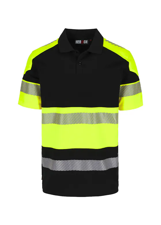 Herock Vega High Viz Poloshirt kurzarm
