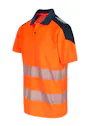 Herock Orbit High Viz Poloshirt kurze Ärmel Vorschaubild