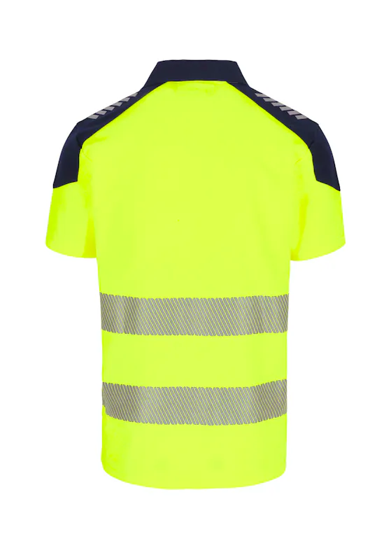 Herock Orbit High Viz Poloshirt kurze Ärmel