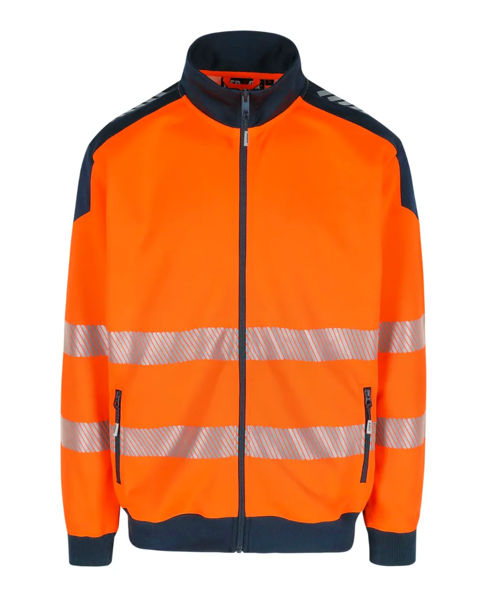 High Vis Orange/Marineblau