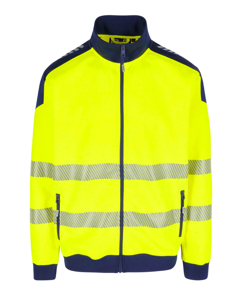 High Vis Gelb/Marineblau