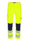 High Vis Geel/Marineblauw