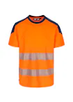 High Vis Oranje/Marineblauw