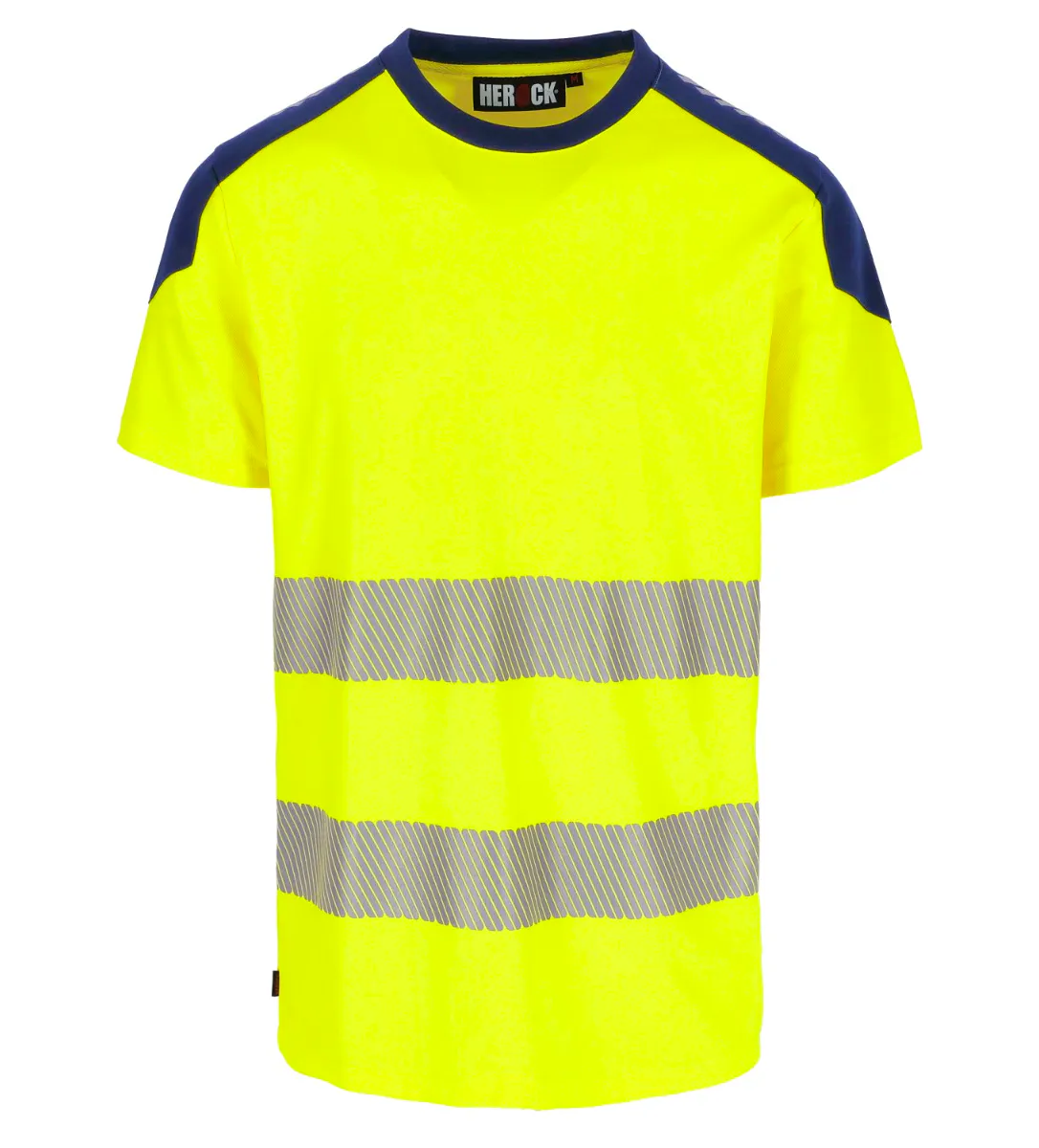 High Vis Geel/Marineblauw