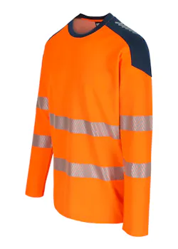 Herock Lunar 25MTS2404 T-Shirt Lange Mouwen UV-bescherming High Viz miniatuur