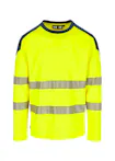 High Vis Geel/Marineblauw