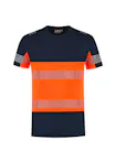 Marineblauw/Fluo Oranje