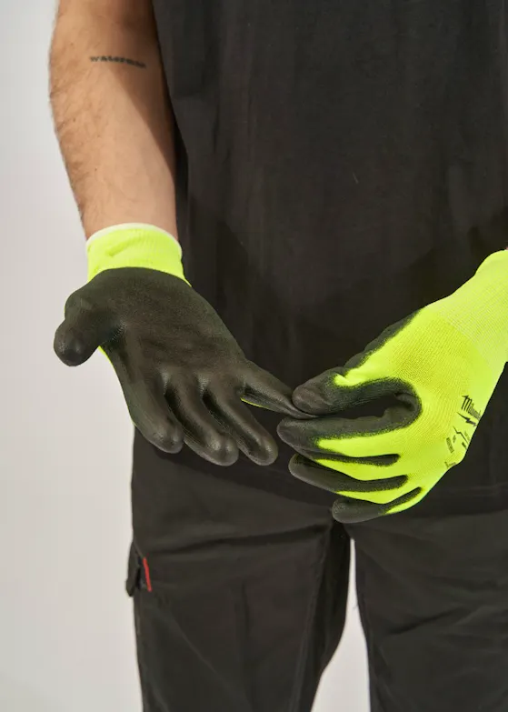 Milwaukee Hi-Vis Cut-D-Handschuhe