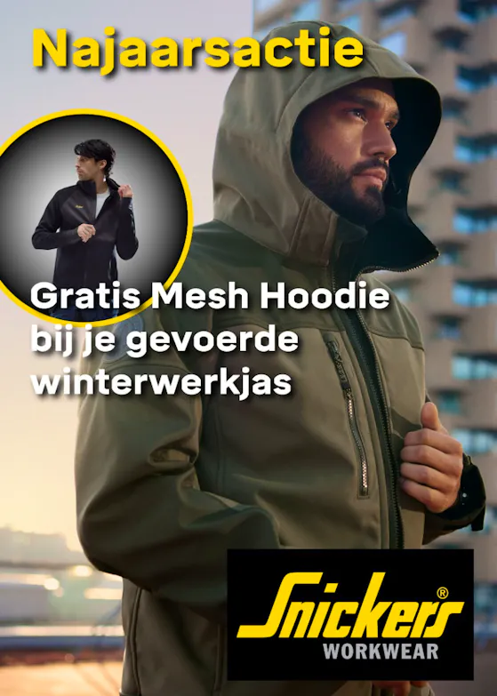 Snickers Workwear Giveaway AWC8405 Mesh Hoodie