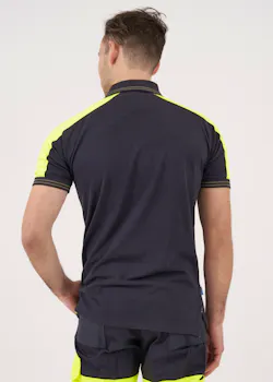Projob 642018 2018 Poloshirt Met Fluo Inzetstukken Regular Fit miniatuur