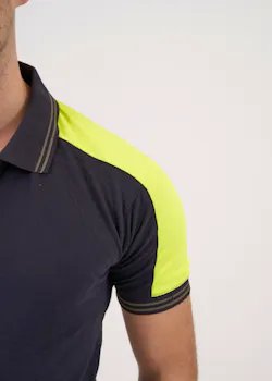 Projob 642018 2018 Poloshirt Met Fluo Inzetstukken Regular Fit miniatuur