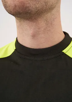 Projob 2019 T-Shirt Fluo Inzetstukken Regular Fit miniatuur