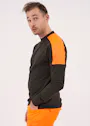 Projob 2020 T-Shirt Lange Mouwen Fluo Inzetstukken Regular Fit miniatuur