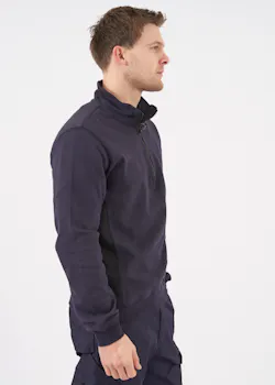 Projob 642128 sweat-shirt à fermeture éclair courte coupe standard thumbnail (vignette)