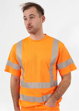 Projob 6030 Warnschutz-T-Shirt, EN ISO 20471, Klasse 3