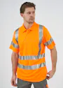 Projob 646040 6040 Poloshirt Warnschutz Stretch EN ISO 20471, Klasse 3 Vorschaubild