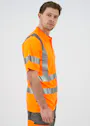 Projob 646040 6040 Poloshirt Warnschutz Stretch EN ISO 20471, Klasse 3 Vorschaubild