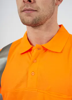 Projob 646040 6040 Polo de signalisation Stretch EN ISO 20471 classe 3 thumbnail (vignette)