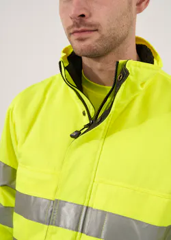 Projob 6407 Veste de signalisation EN ISO 20471 classe 3 doublée hydrofuge thumbnail (vignette)