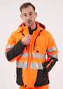 Projob 6420 Gefütterte Warnschutz-Softshelljacke EN ISO 20471, Klasse 3 Vorschaubild