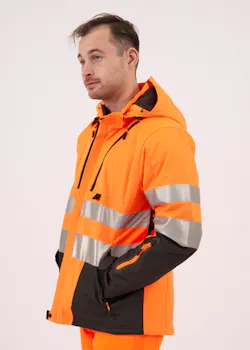 Projob 6420 Gevoerde Signalisatiesoftshell EN ISO 20471 Klasse 3 miniatuur