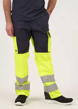 Projob 6501 Pantalon de signalisation avec poches pour genouillères EN ISO 20471 Classe 2 thumbnail (vignette)