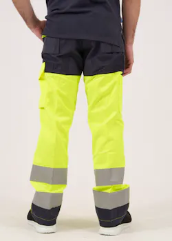 Projob 6501 Pantalon de signalisation avec poches pour genouillères EN ISO 20471 Classe 2 thumbnail (vignette)