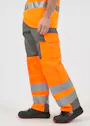 Projob 6501 Warnhose mit Knietaschen, EN ISO 20471, Klasse 2 Vorschaubild