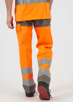 Projob 6501 Pantalon de signalisation avec poches pour genouillères EN ISO 20471 Classe 2 thumbnail (vignette)