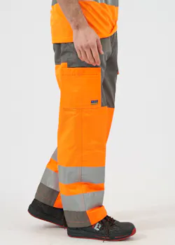 Projob 6501 Pantalon de signalisation avec poches pour genouillères EN ISO 20471 Classe 2 thumbnail (vignette)