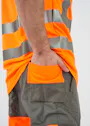 Projob 6501 Warnhose mit Knietaschen, EN ISO 20471, Klasse 2 Vorschaubild