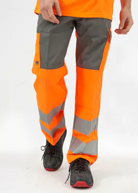 Projob 6501 Signalisatiebroek met Kniezakken EN ISO 20471 Klasse 2