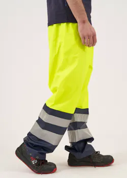 Projob 6504 Signalisatie Regenbroek EN ISO 20471 Klasse 2 miniatuur