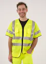 Projob 6707 Warnweste mit Ärmeln, EN ISO 20471, Klasse 3, reflektierend Vorschaubild
