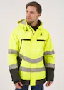 Projob Gefütterte Warnschutz-Regenjacke, EN ISO 20471, Klasse 3, 6441 Vorschaubild