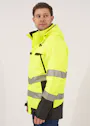 Projob Gefütterte Warnschutz-Regenjacke, EN ISO 20471, Klasse 3, 6441 Vorschaubild