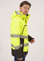 Projob Gefütterte Warnschutz-Regenjacke, EN ISO 20471, Klasse 3, 6441 Vorschaubild