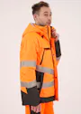 Projob Gefütterte Warnschutz-Regenjacke, EN ISO 20471, Klasse 3, 6441 Vorschaubild
