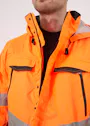 Projob Gefütterte Warnschutz-Regenjacke, EN ISO 20471, Klasse 3, 6441 Vorschaubild
